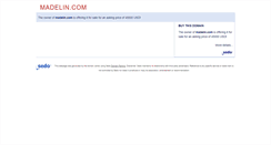 Desktop Screenshot of madelin.com